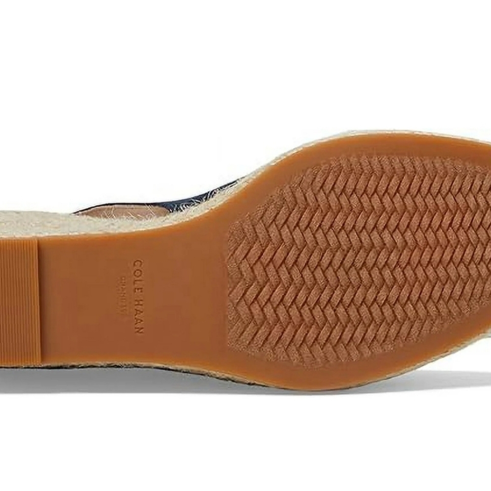 Cole Haan Women's Cloudfeel Espadrille Wedge Navy - Picture 5 of 6